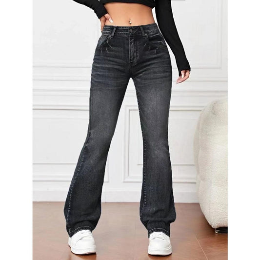 Emma | Flared Jeans | Casual Comfort | Stretch Denim